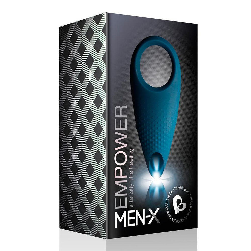 Rocks Off Empower MenX Cockring Blue